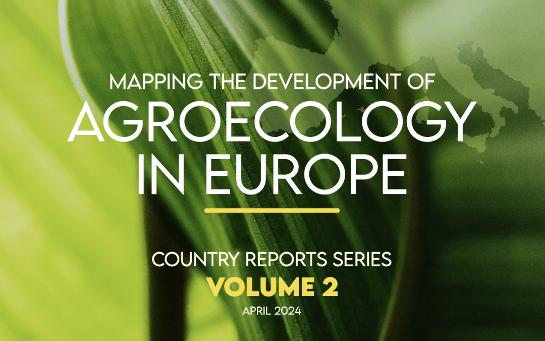 Cartografía del desarrollo de la agroecología en Europa